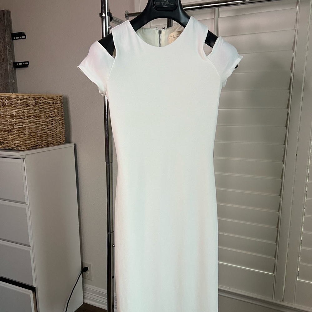 Alice and Olivia midi bodycone dress